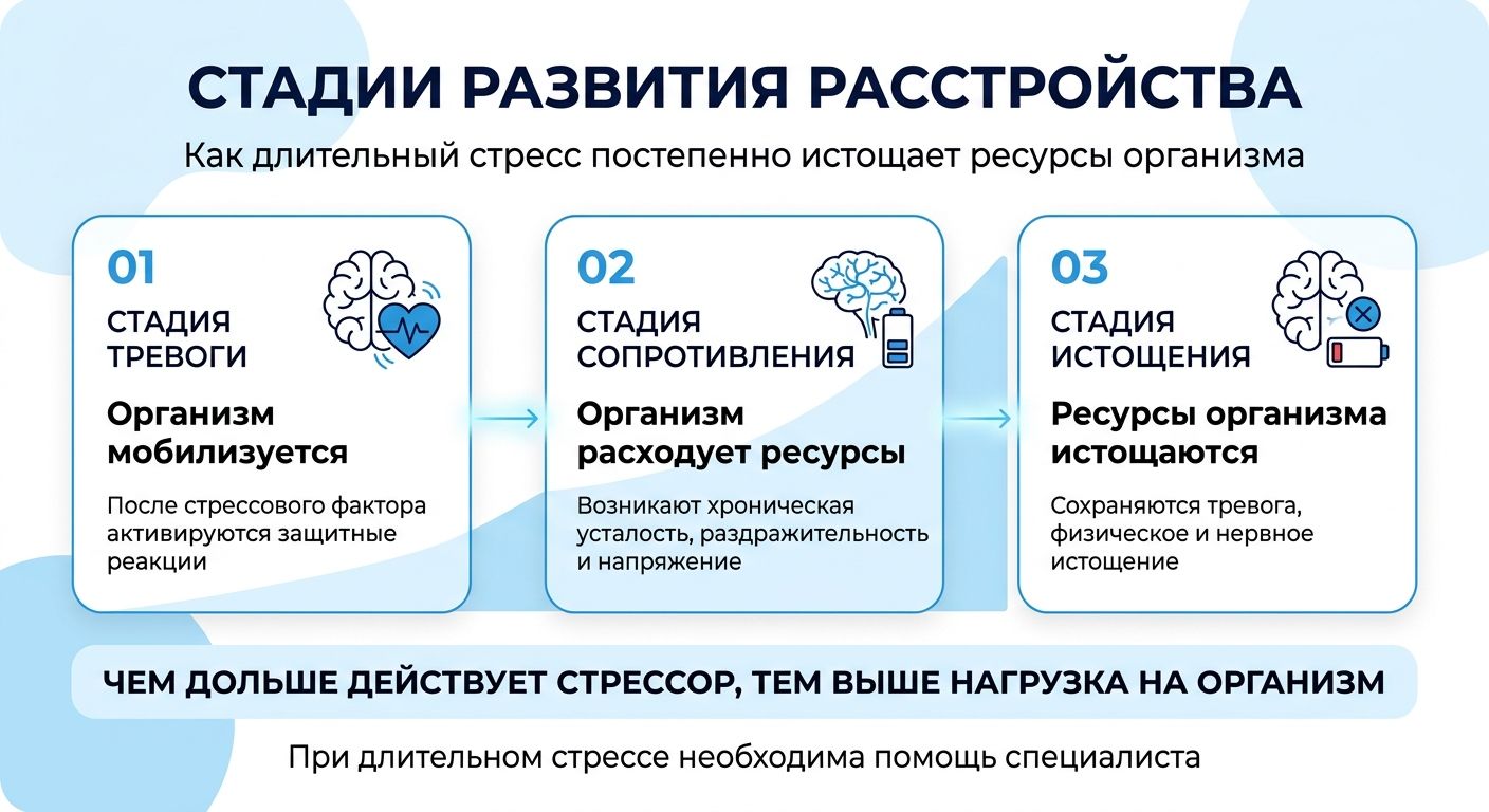 Лечение стресса в Иваново инфографика